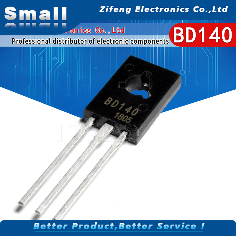 Bộ 20 Linh Kiện Điện Tử Bd139 Bd140 (10Pcs Bd139 + 10 Ic Bd140) To126 To-126