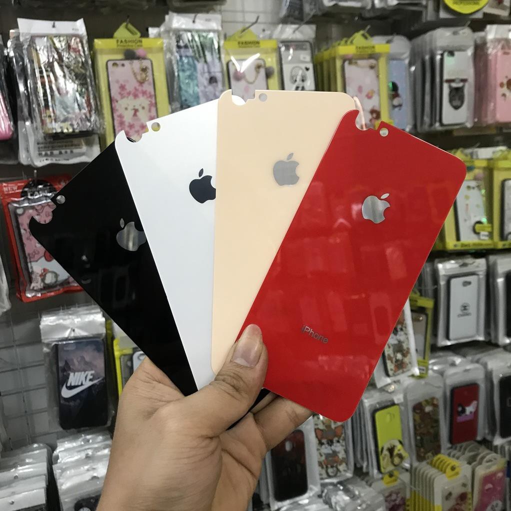 Cường Lực Mặt Lưng Giả iPhone 8 Cho iPhone 6/6Plus/7/7Plus/8/8Plus