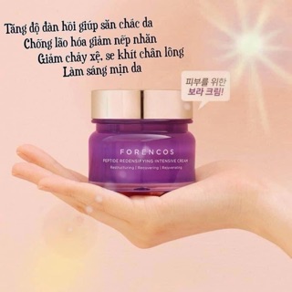 Kem Dưỡng Da Ban Đêm Forencos Peptide - TÍM