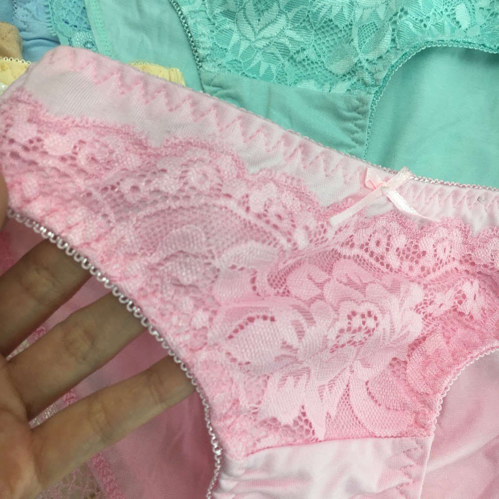 Quần cotton phối ren (40kg-60kg)-1 cái | BigBuy360 - bigbuy360.vn