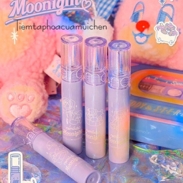 [Chính hãng] Son Tint Bóng Lên Màu Siêu Xinh Romand Moonight Glasting Water Tint 4g
