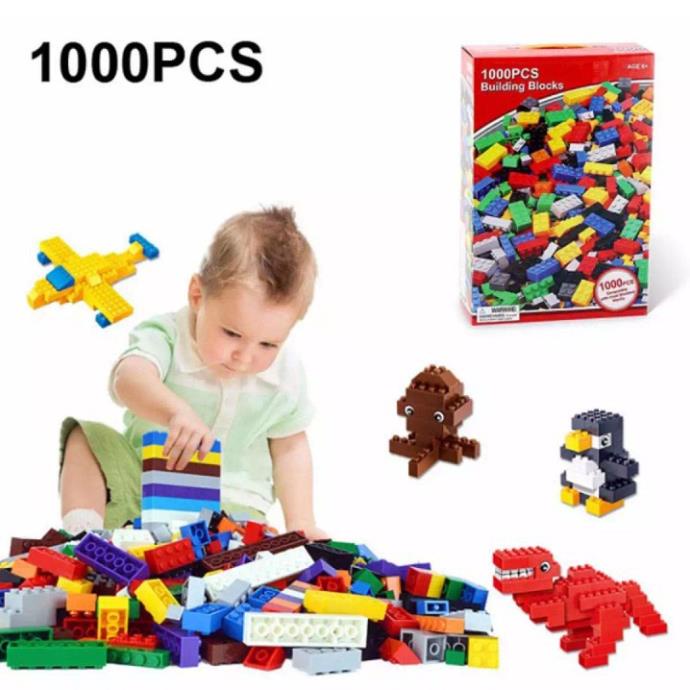 Đồ chơi xếp hình Lego 1000 chi tiết. Giúp bé phát triển trí tuệ, sự khéo léo!