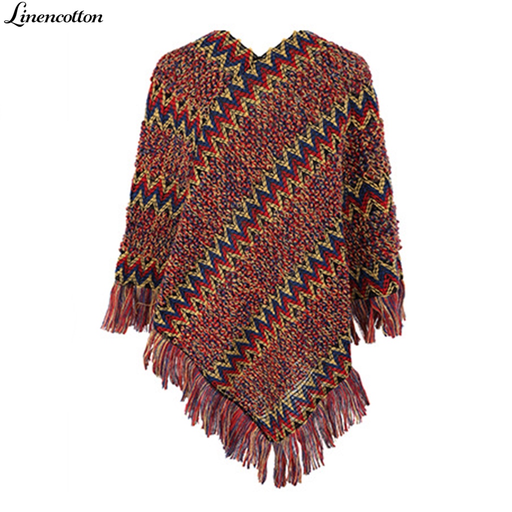 Áo choàng cotton lanh dáng rộng họa tiết kẻ sọc thời trang thu đông ấm áp
 | BigBuy360 - bigbuy360.vn