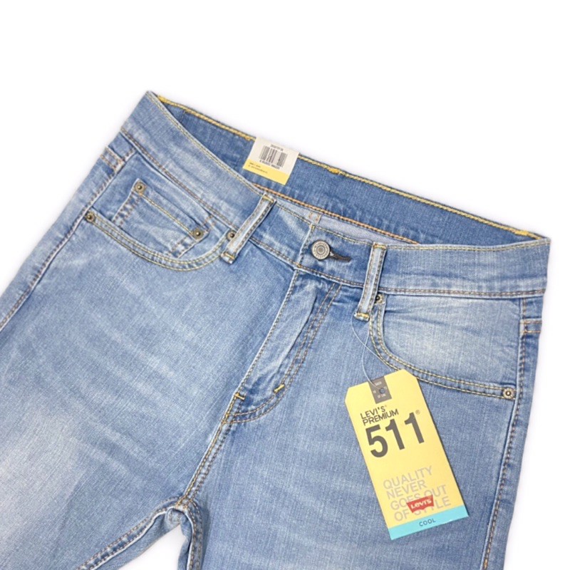 [ Hàng hiệu Sale 50 %] Quần levi's 511 slim nhập khẩu cao cấp ( co dãn)