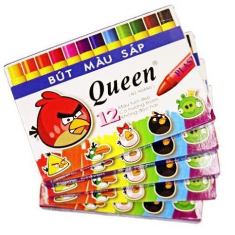 BÚT SÁP QUEEN 12- 18 MẦU