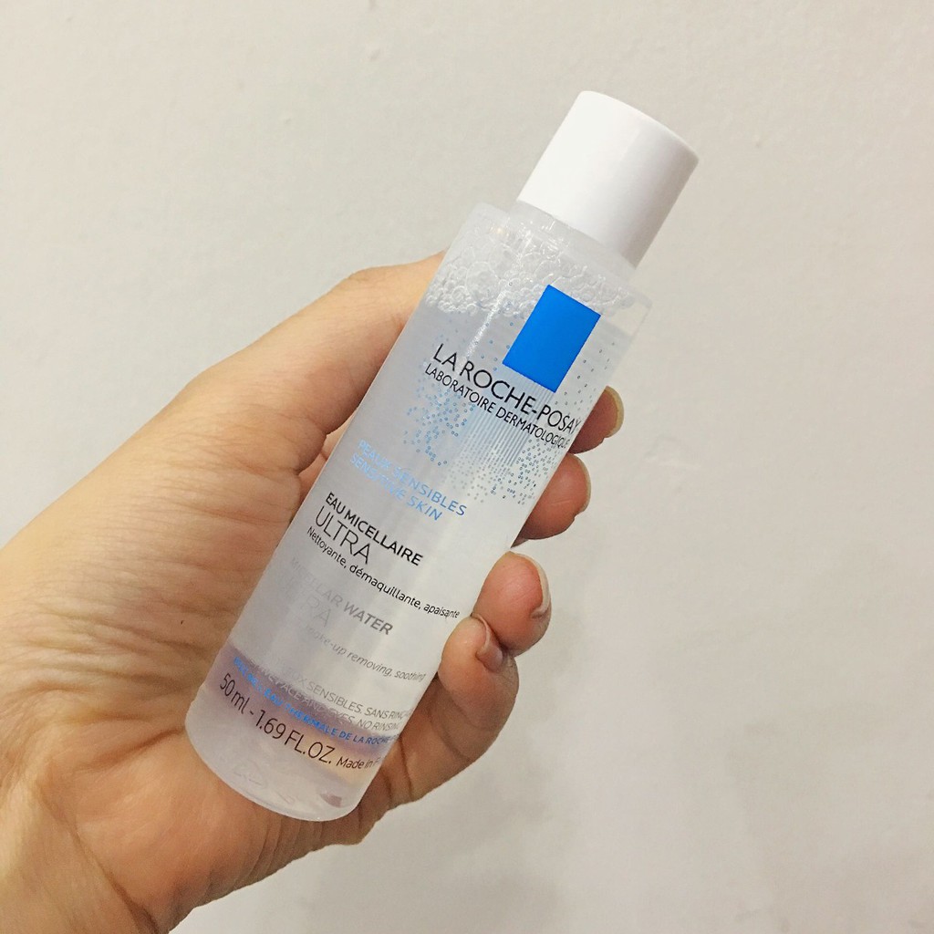 [MẪU THỬ] Nước làm sạch sâu và tẩy trang La Roche-Posay Micellar Water Ultra Sensitive Skin 50ml