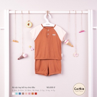 Bộ cộc tay bôt trụ chui đầu Cookie