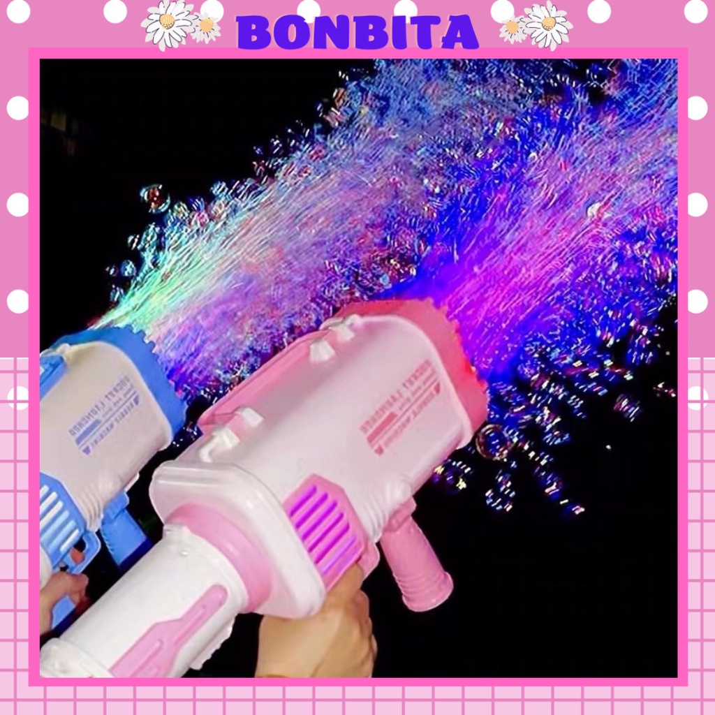 Máy bắn bong bóng xà phòng, Súng bắn bong bóng loại to 32 nòng siêu mạnh
