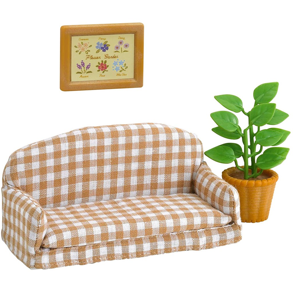 Sylvanian Families Bộ Sofa Phòng Khách Living Room Sofa Set