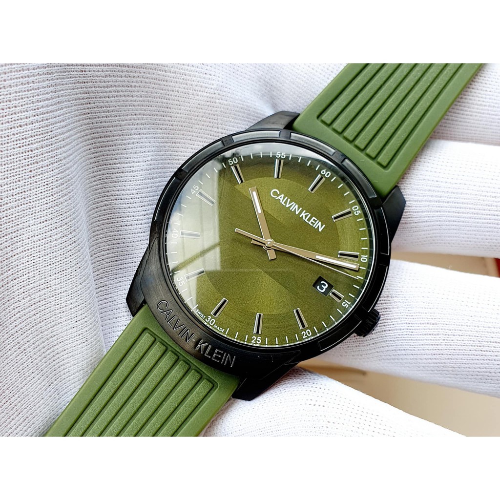 Đồng hồ nam CALVIN KLEIN Evidence Green Dial Men’s Watch - model : K8R114WL