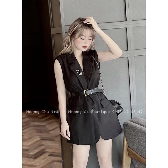 ÁO GILE KÈM ĐAI SẴN HÀNG TRL25