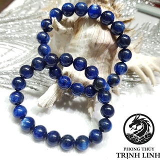 Vòng tay chuỗi kyanite xanh đậm loại đẹp