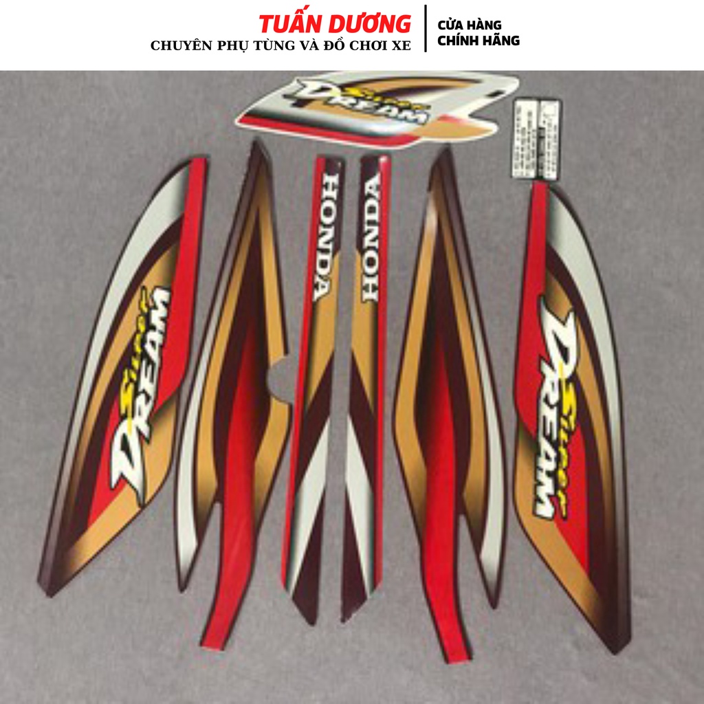 Tem Xe DREAM Việt Đời 2003,Tem Hàng Đẹp Lắp Được Cả Dream Thái Và Dream Việt các đời