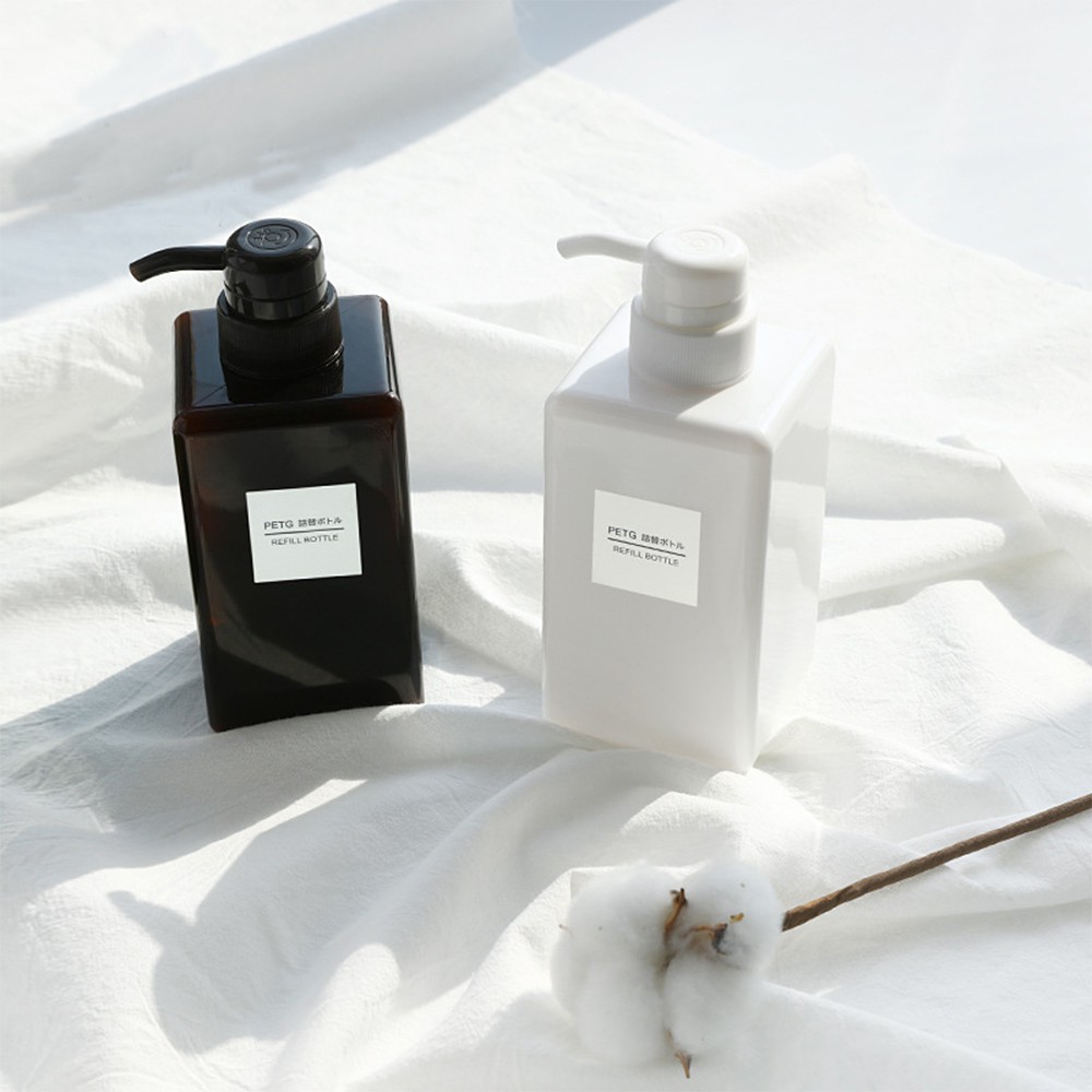 Quartet Chai Rỗng Dạng Nhấn Đựng Dầu Gội Đầu Dung Tích Lớn Chia Ngăn Đựng Mỹ Phẩm Mang Theo Du Lịch