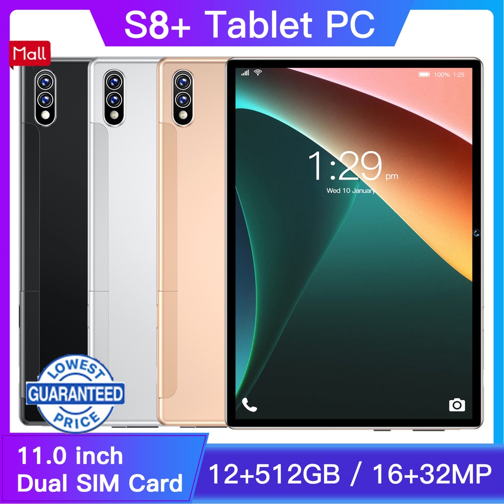 Máy tính bảng Table S8 Original 12GB + 512GB  Android HD