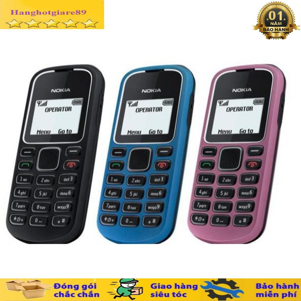 ĐIỆN THOẠI Nokia 1280 kèm pin sạc có bảo hành 6 THÁNG