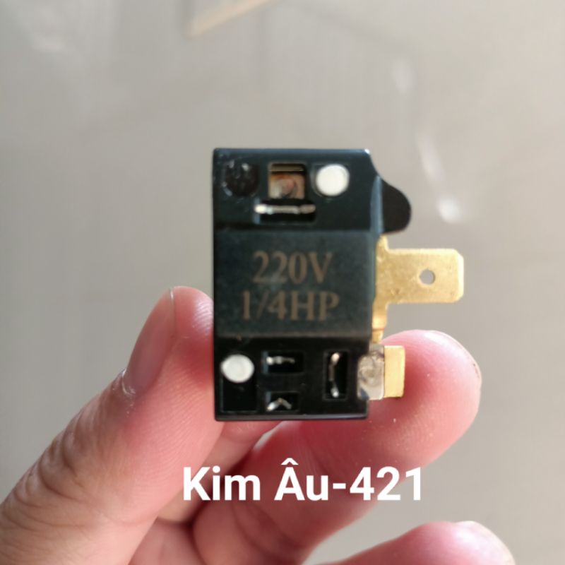 Termit Block Tủ Lạnh - Relay Tecmit bảo vệ máy nén - Termit Termic chân đồng loại tốt