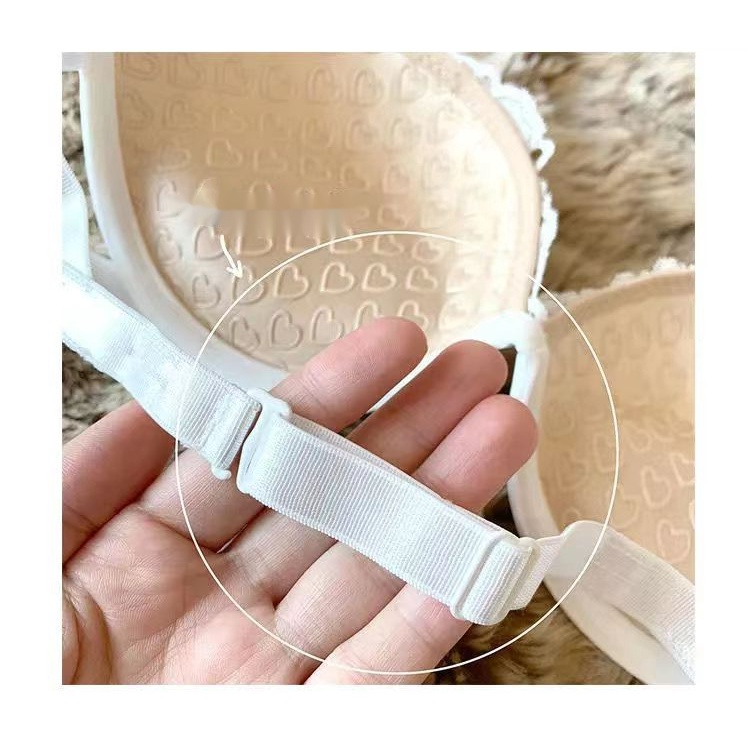 Áo Ngực Không Dây Không Đường May Có Đệm Nâng Ngực Chống Trượt Lưng Trần Gợi Cảm