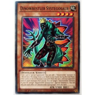 [Thẻ Yugioh] Dinowrestler Systegosaur |EN| Common