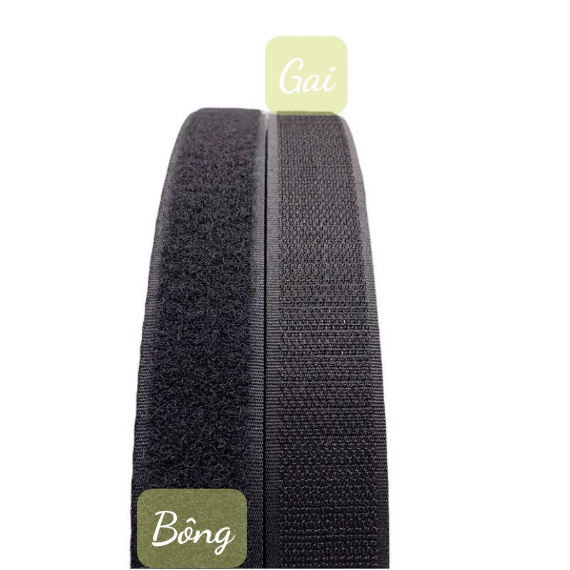 1m Vecrlo may dán rèm, bông gai dán rèm, gai dán rèm có sẵn keo dán HT218