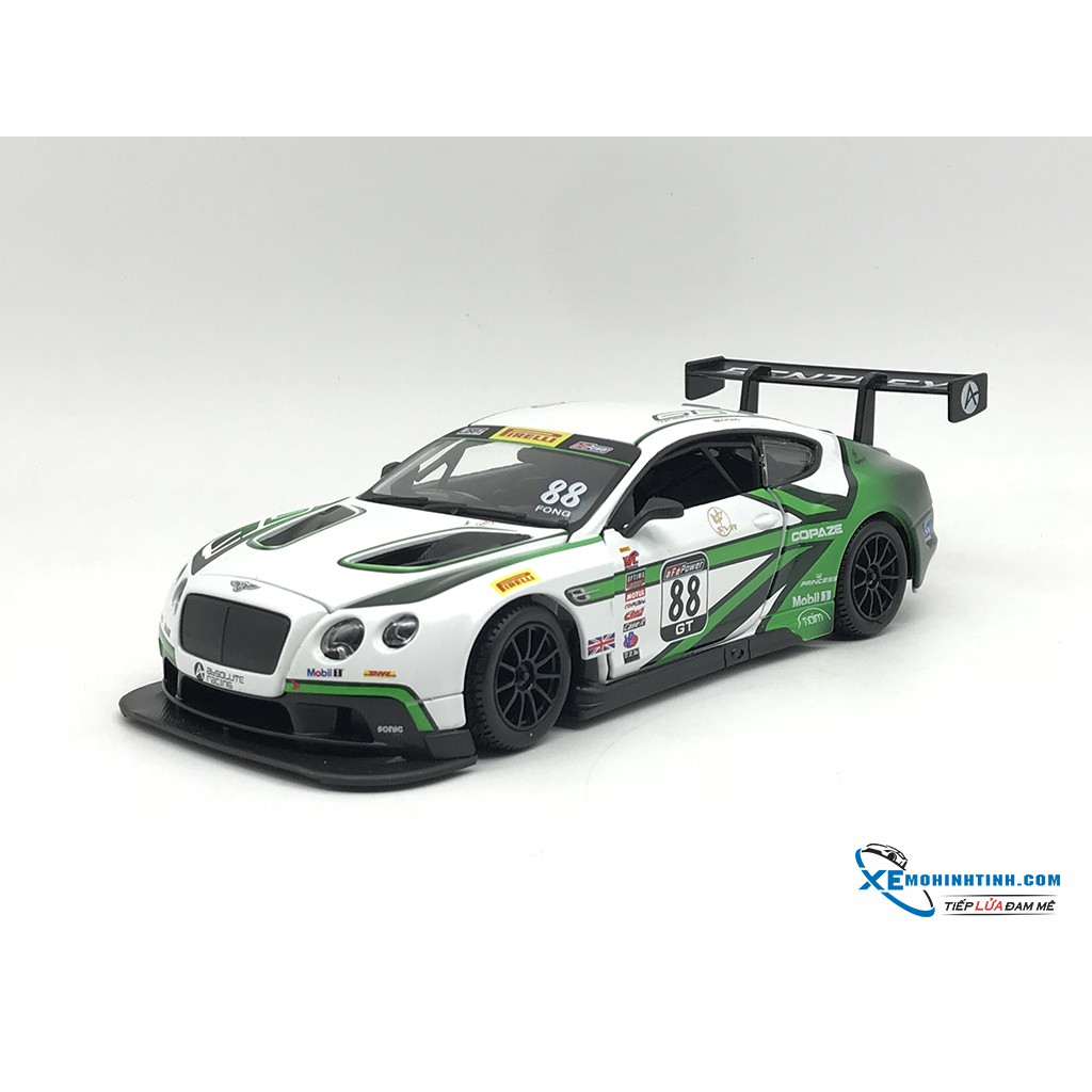 Mô hình xe Bentley Continental GT3 No.88 1:24 Bburago