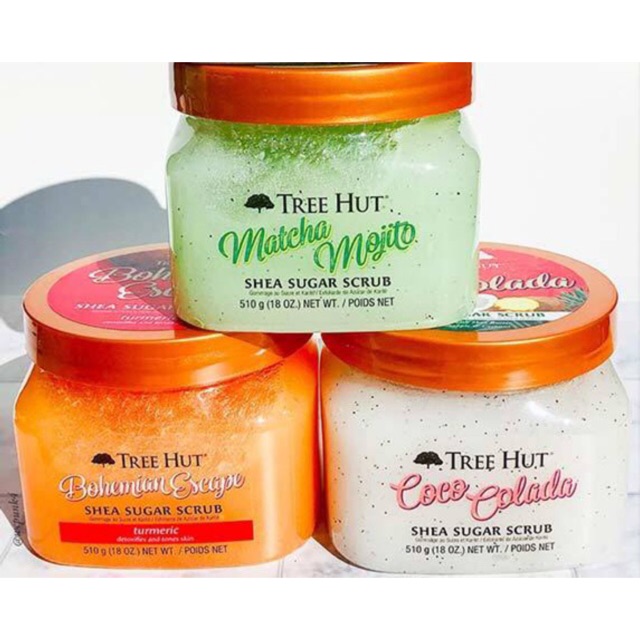 TẨY TẾ BÀO CHẾT TREE HUT - Shea Sugar Scrub