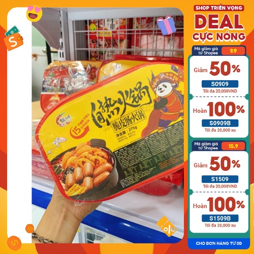 LẨU TỰ SÔI BÒ VIÊN - XÚC XÍCH - BÒ MIẾNG 275GR Siêu Ngon, Đậm Đà Vị Tứ Xuyên Chuẩn Vị Taiwan TẠI TAIWANFOOD.SG