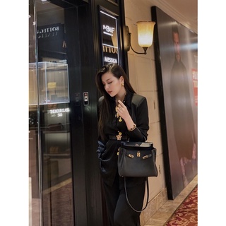 Áo Sơ Mi Lụa Kèm khăn