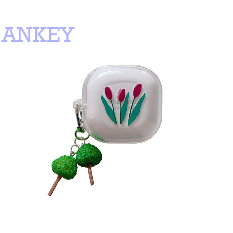 Samsung Galaxy Buds 2 / Buds Pro / Buds Live Vỏ bảo vệ hộp sạc tai nghe họa tiết hoạt hình dễ thương cho