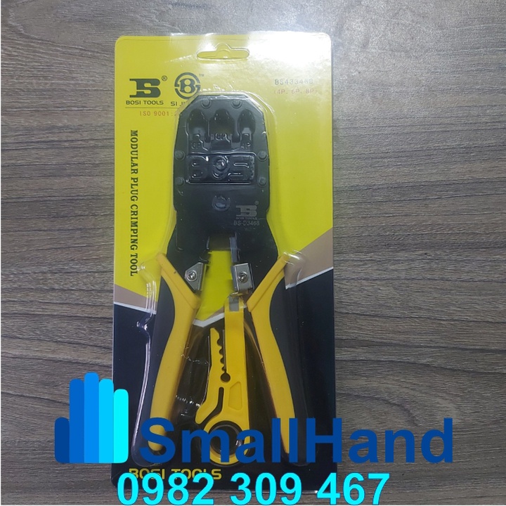 Kìm mạng đa năng cao cấp - Chính Hãng – Dùng cắt và bấm đầu dây mạng RJ11 | RJ 12 | RJ45