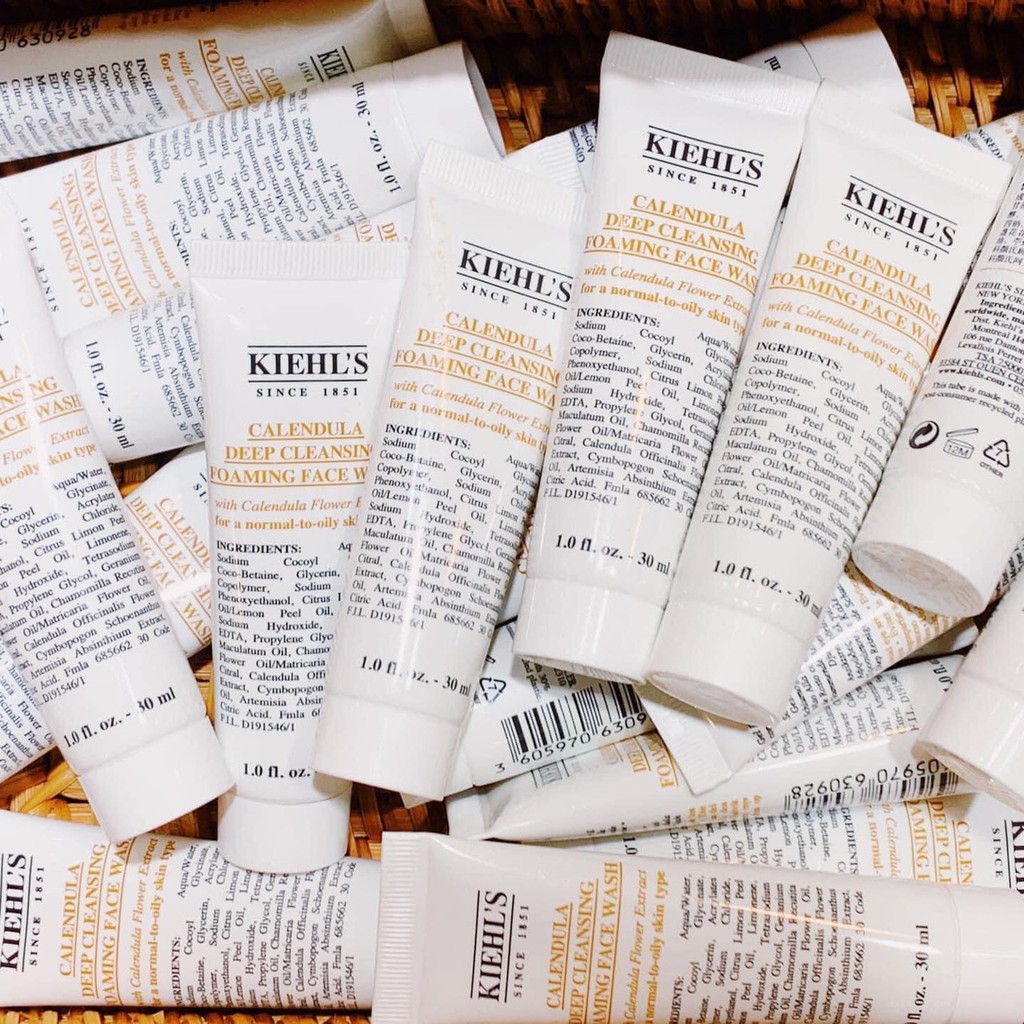 Sữa rửa mặt Kiehl’s hoa cúc mini 30ml chuẩn chính hãng mỹ phẩm Store Tami