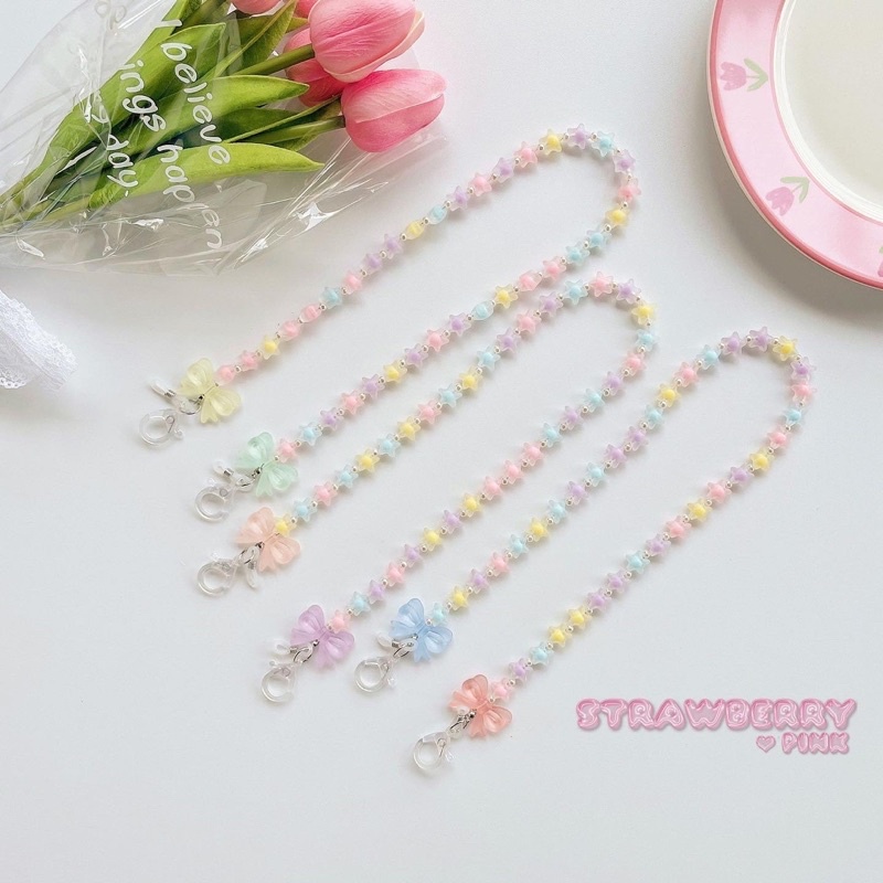 Dây đeo đa năng kính-khẩu trang nhiều mẫu cute