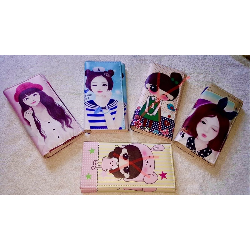 Ví dài Quảng Châu họa tiết