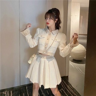 Áo khoác tiểu thư dáng lửng