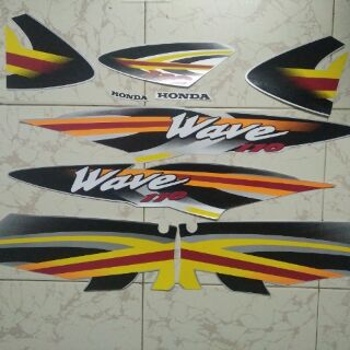 Bộ tem Wave anpha nhỏ màu bạc 2004