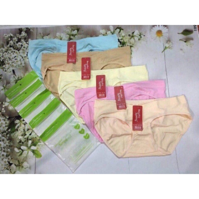 Quần lót bầu cạp chéo Spring túi zip xịn chuẩn loại 1 (kèm ảnh thật)