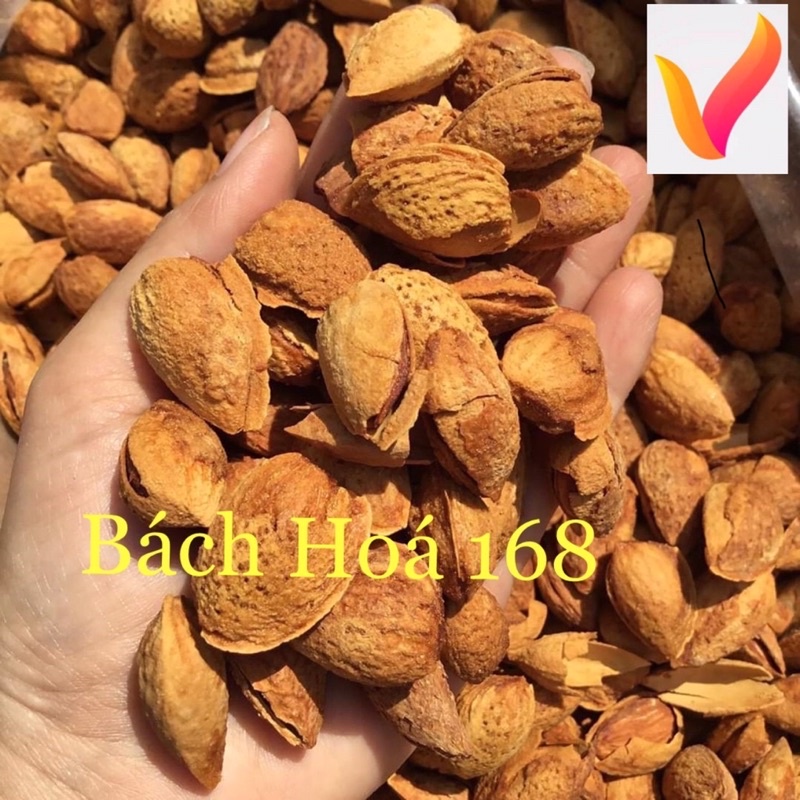 1kg hạt Hạnh Nhân rang bơ mỏng vỏ thơm béo