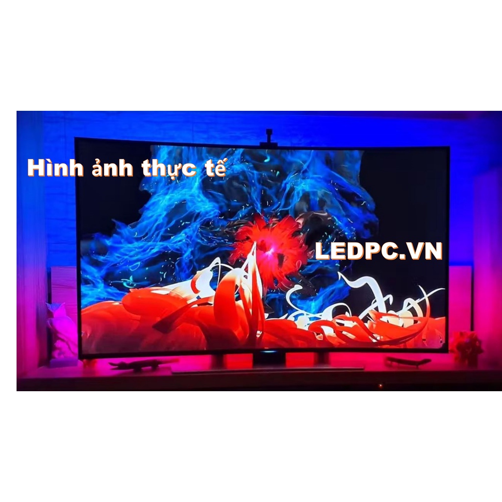 Đèn Ambilight TV Camera sáng theo màu TV - nháy theo nhạc - app Tuya