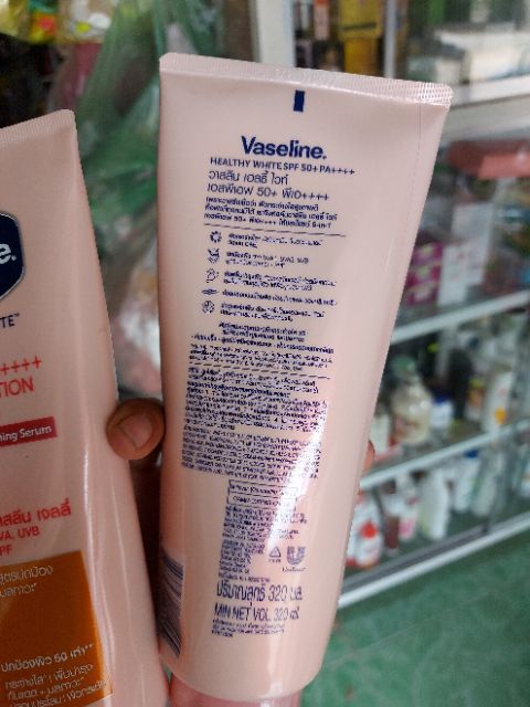 Kem Dưỡng Thể Trắng Da Chống Nắng Vaseline 50x SPF 50+ Týp 320ml , Chính Hãng Thái Lan | BigBuy360 - bigbuy360.vn