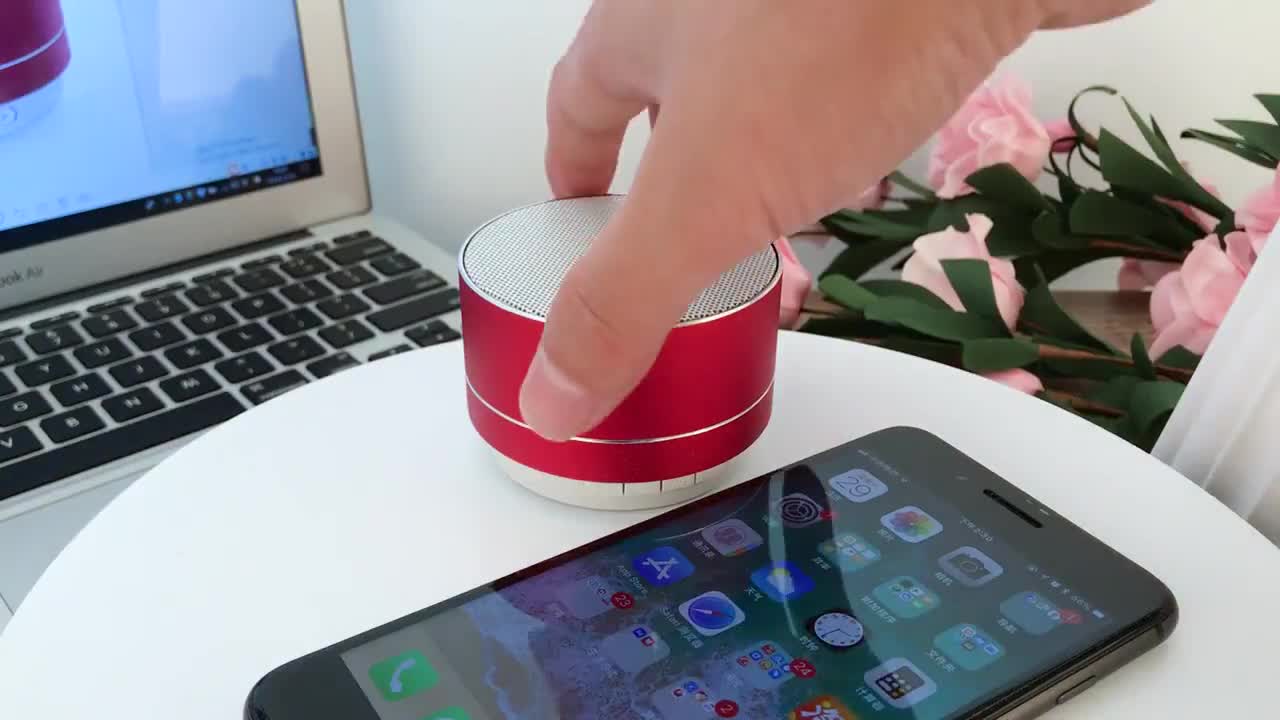 [HÀNG CÓ SẴN] Loa Bluetooth A10 Mini Vỏ Nhôm Di Động Nhỏ Gọn Giá Sỉ | BigBuy360 - bigbuy360.vn