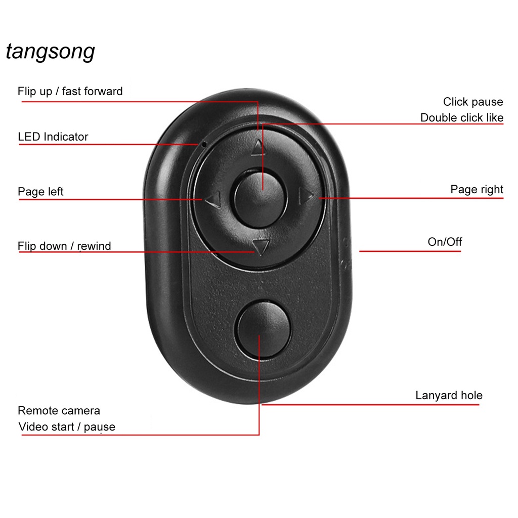 Điều khiển từ xa một nút bấm bằng ABS cho điện thoại
 | BigBuy360 - bigbuy360.vn