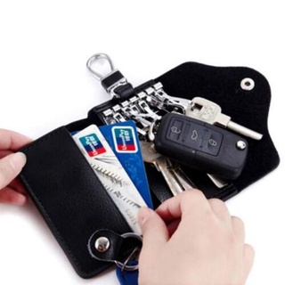Túi da đựng chìa khóa đa năng hợp thời trang