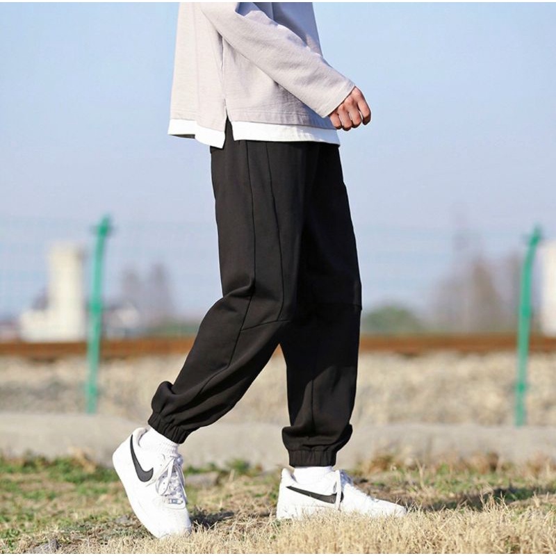 Quần jogger nỉ siêu đẹp, mềm mịn, nam nữ mặc được unisex ulzzang - ẢNH THẬT