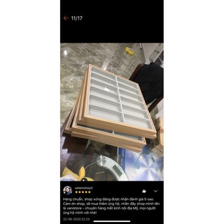 Khay gỗ đựng kính