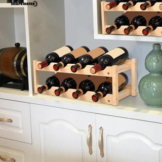Khay gỗ đựng rượu vang 8 ngăn tiện dụng chất lượng cao