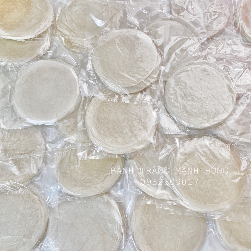 Bánh tráng phơi sương tròn chính gốc Tây Ninh mêm dẻo Mạnh Hùng