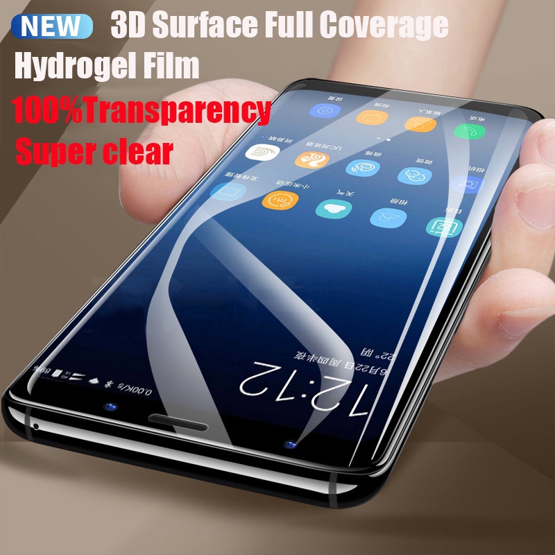 Phim hydrogel chất lượng cao cho Samsung Galaxy S9 S8 Plus S7 Edge S10 PLUS Note 8 9 10