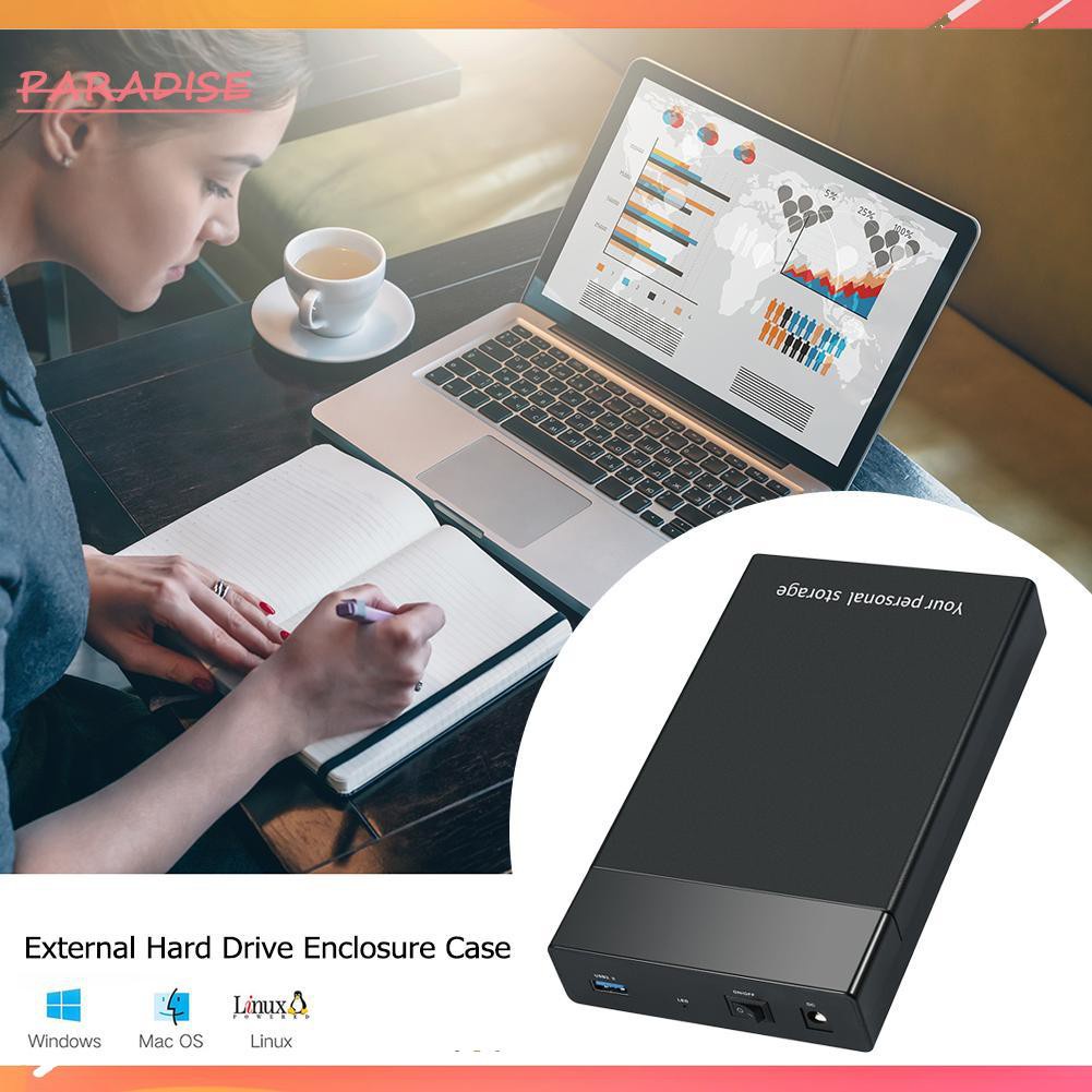 Hộp Đựng Ổ Cứng Ngoài Chuyển Đổi Usb 3.0 Sang 3.5 Inch Sata Iii 5gbps Ốp | BigBuy360 - bigbuy360.vn