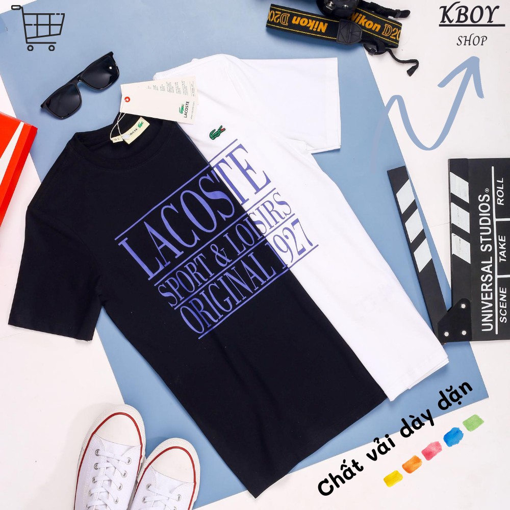 Áo thun Nam Tay Ngắn Kboy Shop 100% Cotton, Áo phông cổ tròn vải mềm mịn đẹp, dáng suông cao cấp - V81 | BigBuy360 - bigbuy360.vn