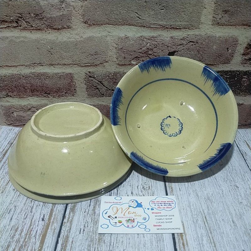 Tượng Phết Xanh Nhỏ 17*5cm (Tô nhỏ dùng súp, canh, cơm nhỏ)